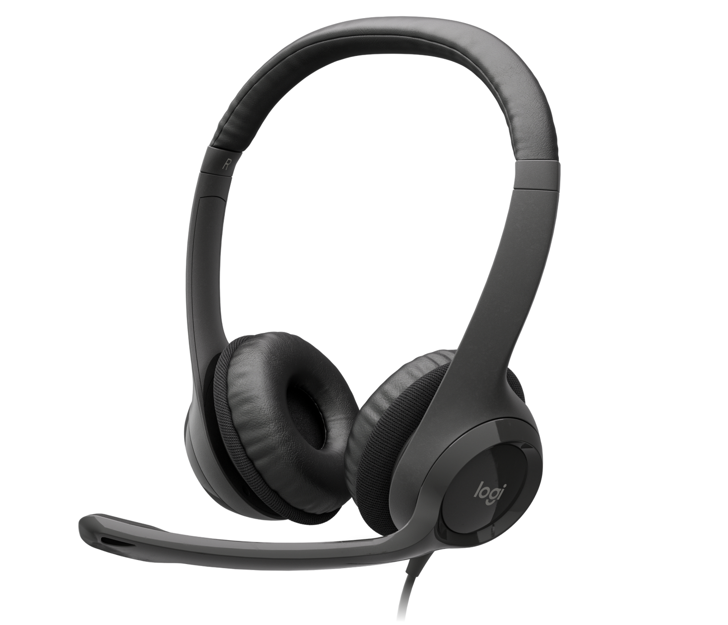 Logitech H390 USB Computer Headset with Enhanced Digital Audio and In-line Controls