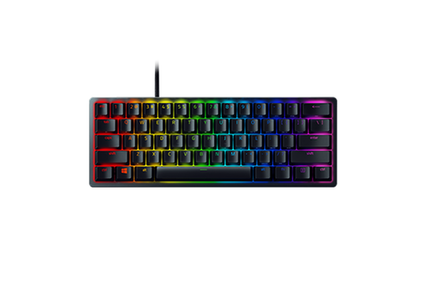 Razer Huntsman Mini Clicky 60% Linear optical Switch Mercury Edition