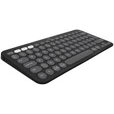 Logitech PEBBLE KEYS 2 K380S Slim, Minimalist Bluetooth® Keyboard with Customizable Keys