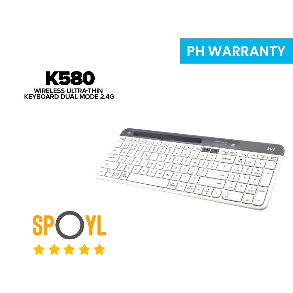 K580 Slim Multi-Device Wireless Keyboard