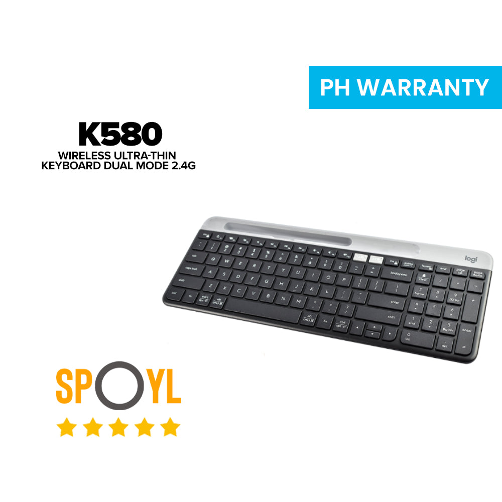 K580 Slim Multi-Device Wireless Keyboard