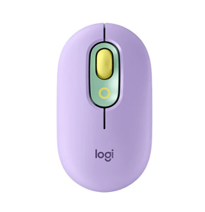 Logitech POP Wireless Mouse with Emoji Button Function