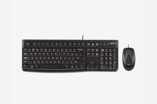 Logitech MK120 Corded Keyboard and Mouse Combo