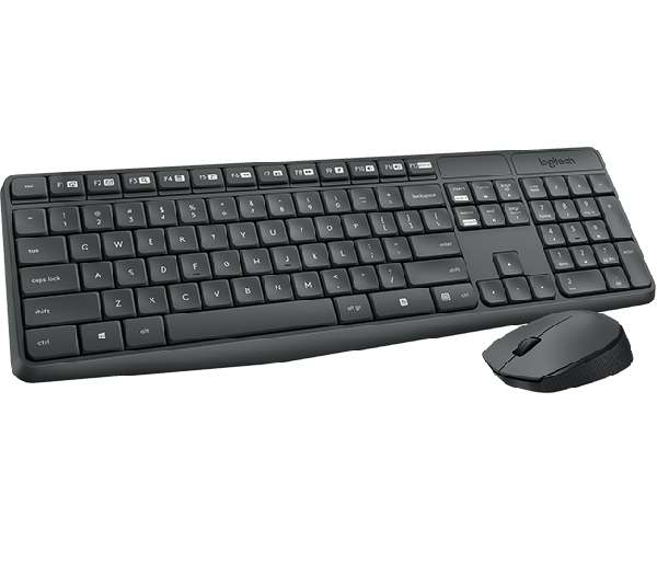 LOGITECH MK235 WIRELESS KEYBOARD AND MOUSE COMBO