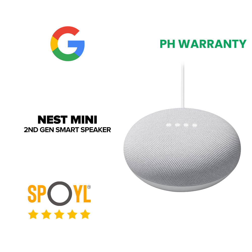 Google Nest Mini 2nd Gen Smart Speaker