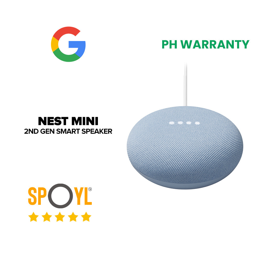 Google Nest Mini 2nd Gen Smart Speaker