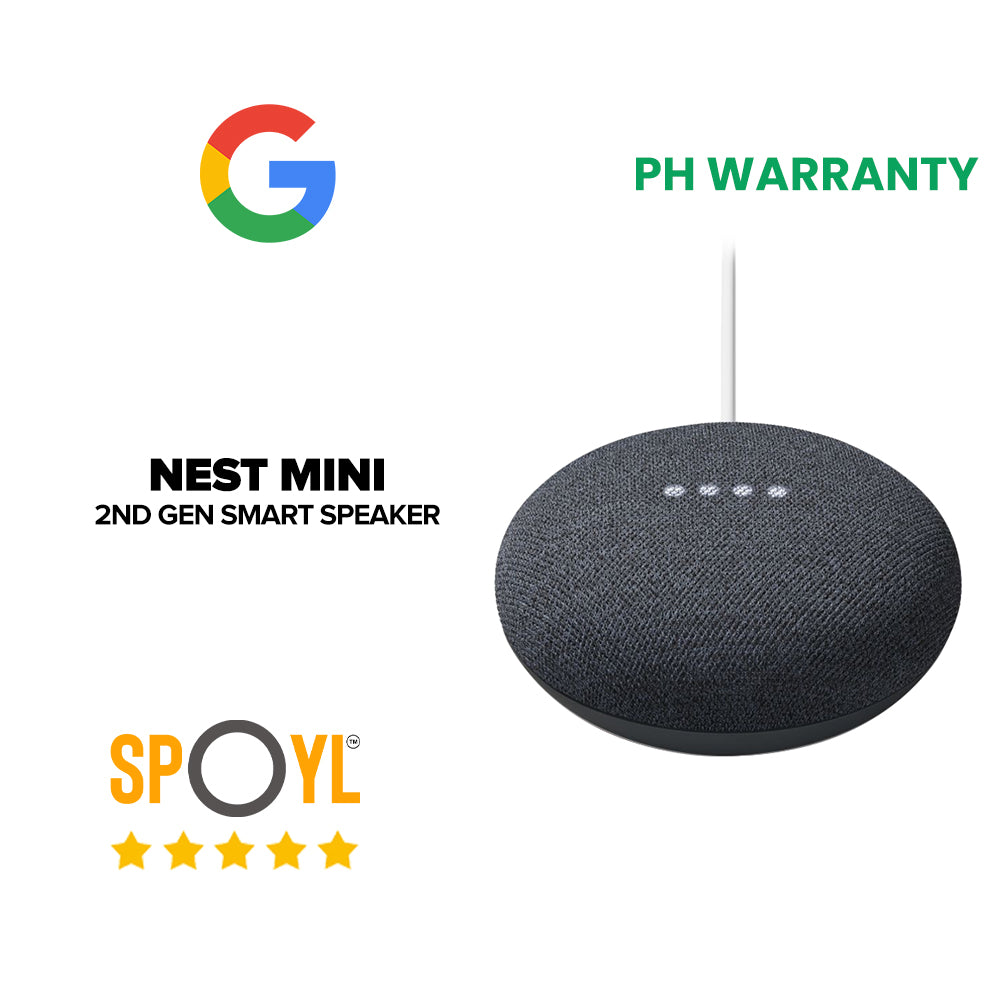 Google Nest Mini 2nd Gen Smart Speaker