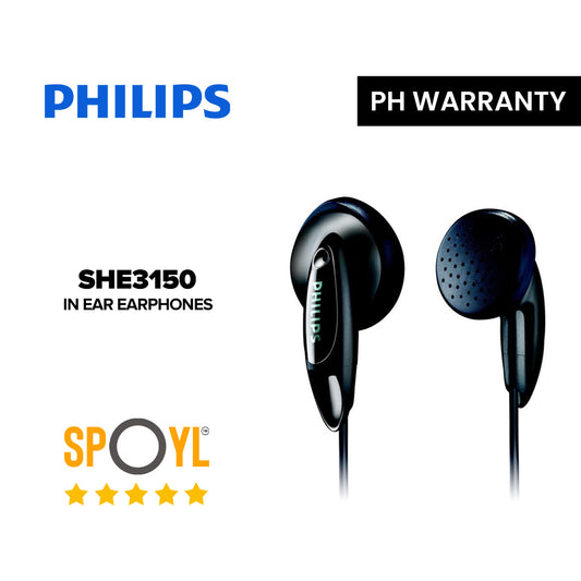 Philips SHE1350 In-Ear Headphones with Deep Rich Bass